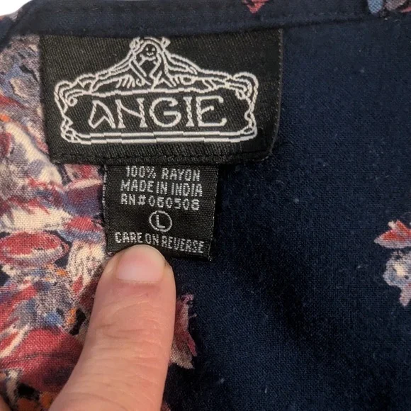 Nanette Lepore Embroidered Jeans & Angie Floral Kimono Set NWT Size 8 Large - Picture 6 of 7